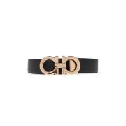 Omkeerbare riem Salvatore Ferragamo , Black , Heren