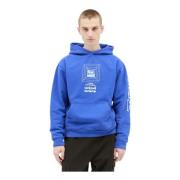 Grafische Print Hoodie Brain Dead , Blue , Heren