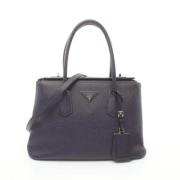 Pre-owned Leather handbags Prada Vintage , Purple , Dames
