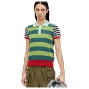 Gestreept Poloshirt Brain Dead , Multicolor , Heren