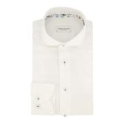 Wit Business Overhemd Profuomo , White , Heren