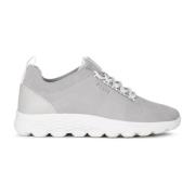 Lichtgrijze Sneakers voor Vrouwen Geox , Gray , Dames