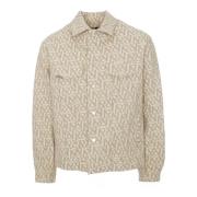 Light Jackets Represent , Beige , Heren