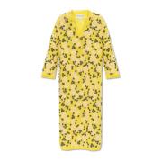 Jurk met applicaties Munthe , Yellow , Dames