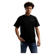 Tropics T-Shirt Heren Zwart Quotrell , Black , Heren