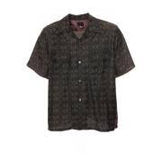 Short Sleeve Shirts Needles , Brown , Heren