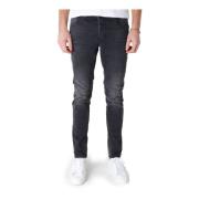 Jeans Gabba , Black , Heren