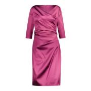 Elegante Cocktailjurk met Draperie Talbot Runhof , Purple , Dames