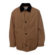 Light Jackets Carhartt Wip , Brown , Heren