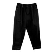 Straight Trousers Marni , Black , Heren