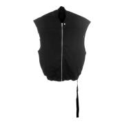 Flight Vest van jersey Rick Owens , Black , Heren