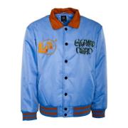 Satin Bomberjack Brain Dead , Blue , Heren