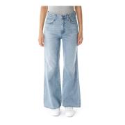 Vintage High Rise Wide Leg Jeans Citizens of Humanity , Blue , Dames