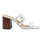 Witte Veterschoenen voor Vrouwen Michael Kors , White , Dames