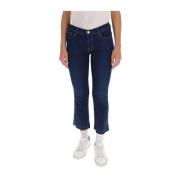 Blauwe High-Waisted Flared Leg Jeans J Brand , Blue , Dames