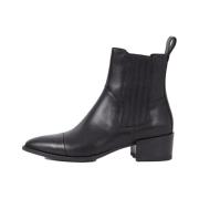 Western Stijl Leren Laarzen Vagabond Shoemakers , Black , Dames