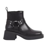 Dorah Zwarte Enkellaarzen Vagabond Shoemakers , Black , Dames