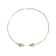 Tahiti Parel Choker Ketting Malababa , Gray , Dames