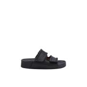 Zwarte Furlo Stitch Sandalen ATP Atelier , Black , Dames