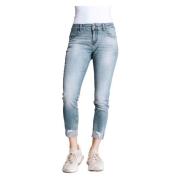 Skinny Jeans Nova Blauw Zhrill , Blue , Dames