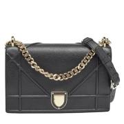 Pre-owned Leather dior-bags Dior Vintage , Black , Dames