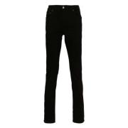 Zwarte Skinny Stretch Denim Jeans Amiri , Black , Heren