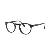 Moderne Ronde Zonnebril Oliver Peoples , Black , Unisex