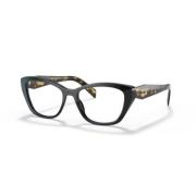 Stijlvolle Zonnebril Zwarte Frame Prada , Black , Unisex