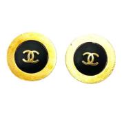 Pre-owned Metal earrings Chanel Vintage , Multicolor , Dames