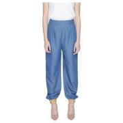 Blauwe Ritsbroek Lente/Zomer Vrouwen Alviero Martini 1a Classe , Blue ...