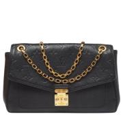 Pre-owned Leather louis-vuitton-bags Louis Vuitton Vintage , Black , D...