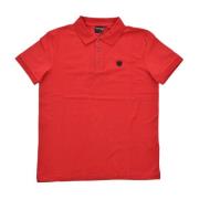 Stretch Logo Polo - Patched Redskins , Red , Heren