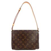 Pre-owned Canvas louis-vuitton-bags Louis Vuitton Vintage , Brown , Da...