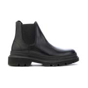 Chelsea Boots Antica Cuoieria , Black , Heren