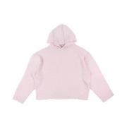 Gebreide Hoodie in Lichtroze 424 , Pink , Heren