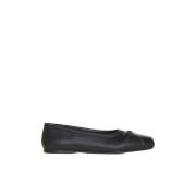 Zwarte platte schoenen Marni , Black , Dames