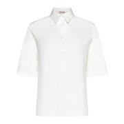 Stijlvolle T-shirts en Polos Blanca Vita , Beige , Dames