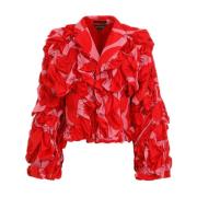 Rode Jas Comme des Garçons , Red , Dames