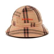 Beige Hoed met Unieke Stijl Adidas , Brown , Unisex