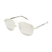 SL 665 005 Sunglasses Saint Laurent , White , Unisex