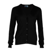 Pre-owned Wool outerwear Prada Vintage , Black , Dames