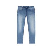 Blauwe Denim Jeans Dondup , Blue , Heren