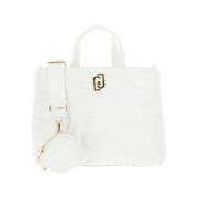 Witte Handtas Elegante Casual Stijl Liu Jo , White , Dames