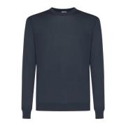 Blauwe Sweater Collectie Malo , Blue , Heren