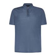 Denim T-shirts en Polos Roberto Collina , Blue , Heren