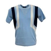 Casual Katoenen T-Shirt Liu Jo , Blue , Heren