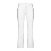 Witte Jeans voor Vrouwen 7 For All Mankind , White , Dames