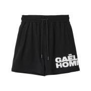 Zwarte Shorts voor Mannen Gaëlle Paris , Black , Heren