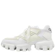 Pre-owned Mesh sneakers Prada Vintage , White , Dames