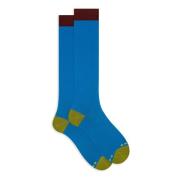 Italiaanse ultralichte katoenen sokken Gallo , Blue , Heren